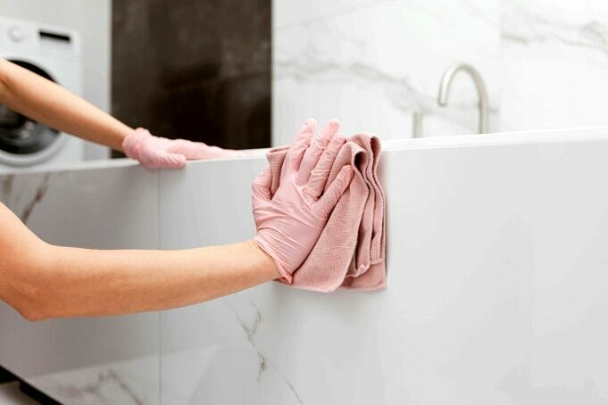 Einfache Tipps Zum Reinigen Von Marmorböden Im Badezimmer